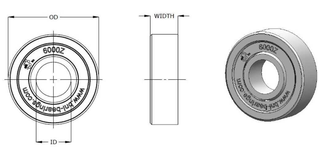 成形標準POMベアリングイメージ１