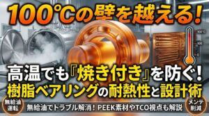 樹脂ベアリングの耐熱性と設計術